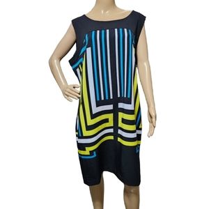 NWT Women's ILE New York Striped Dress